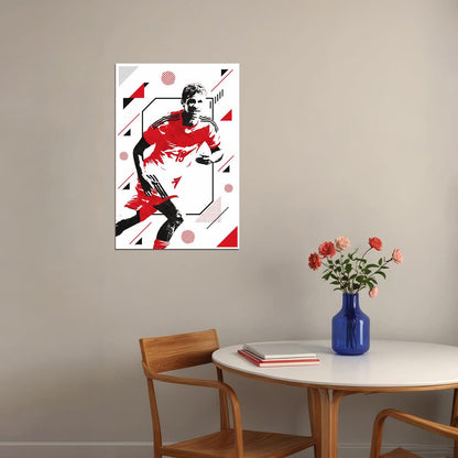 Thomas Muller German Football Soccer Athlete Poster Wall Art Print Home Wall Decor - xonomax