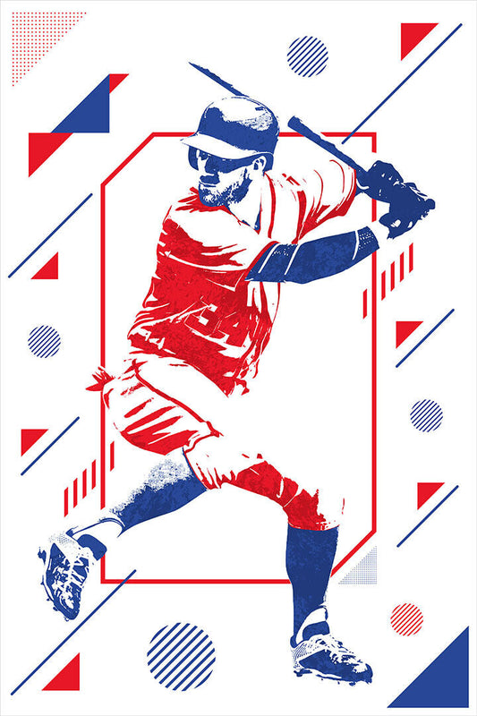 Bryce Harper Philadelphia Baseball Player Poster Wall Art Print Home Wall Decor - xonomax