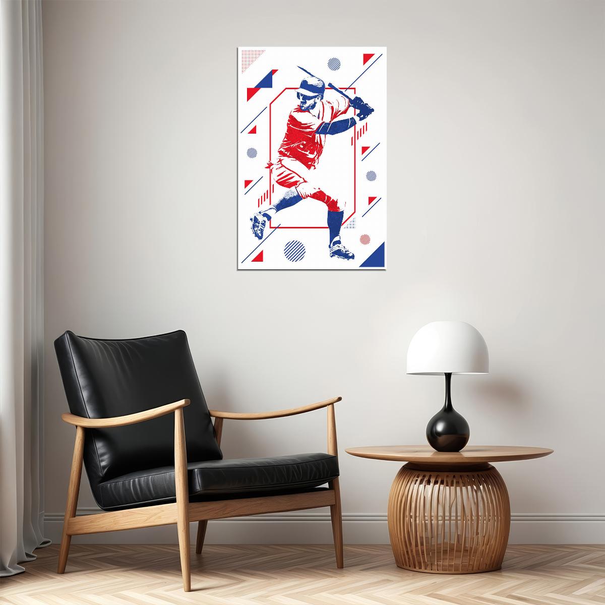 Bryce Harper Philadelphia Baseball Player Poster Wall Art Print Home Wall Decor - xonomax