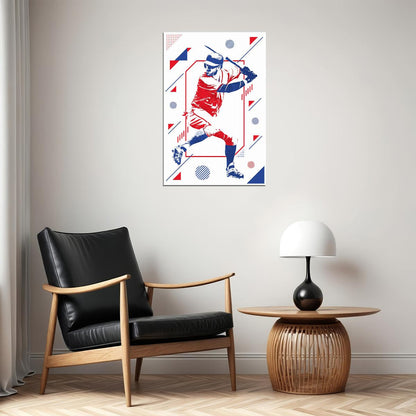 Bryce Harper Philadelphia Baseball Player Poster Wall Art Print Home Wall Decor - xonomax