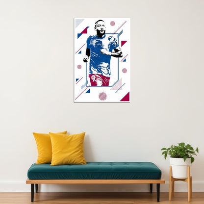 Memphis Depay Netherlands Soccer Player Poster Wall Art Print Home Wall Decor - xonomax
