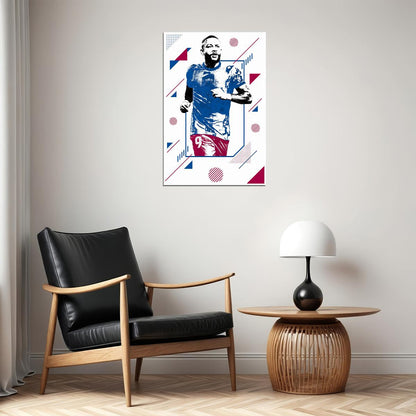 Memphis Depay Netherlands Soccer Player Poster Wall Art Print Home Wall Decor - xonomax