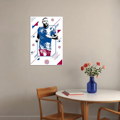 Memphis Depay Netherlands Soccer Player Poster Wall Art Print Home Wall Decor - xonomax