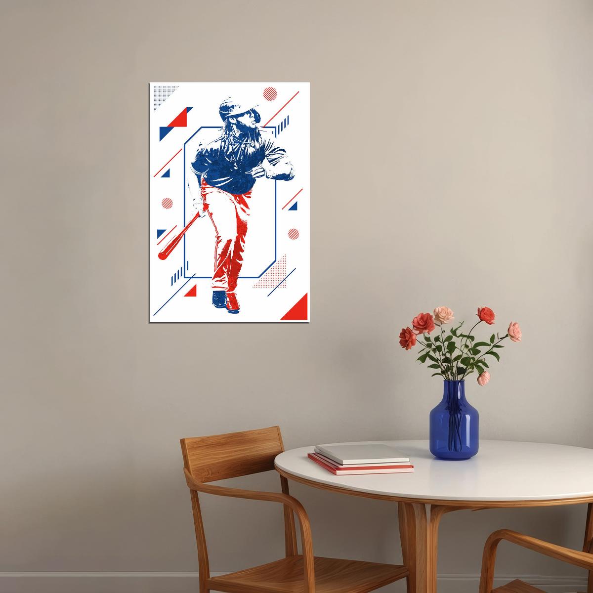 Vladimir Guerrero Jr Toronto Baseball Player Poster Wall Art Print Home Wall Decor - xonomax