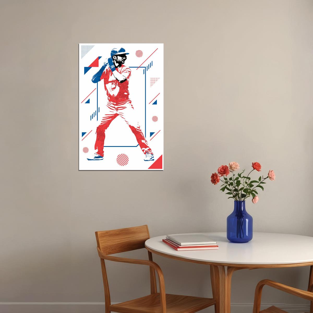 Trea Turner Los Angeles Baseball Player Poster Wall Art Print Home Wall Decor - xonomax