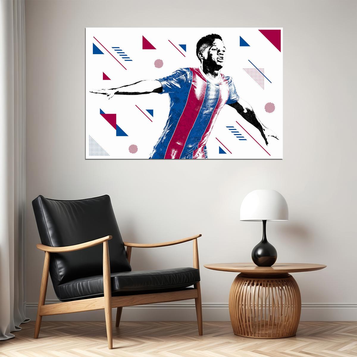 Ansu Fati Spain Football Soccer Player Sports Poster Wall Art Print Home Wall Decor - xonomax