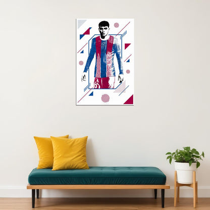 Pedro Gonzalez Spain Football Soccer Player Poster Wall Art Print Home Wall Decor - xonomax