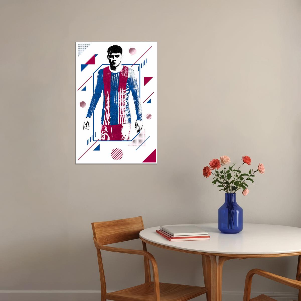 Pedro Gonzalez Spain Football Soccer Player Poster Wall Art Print Home Wall Decor - xonomax