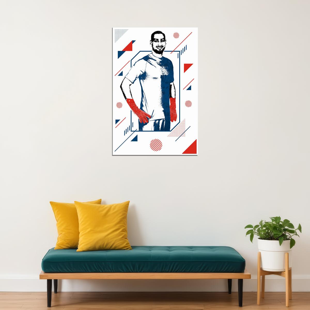 Gianluigi Donnarumma Italy Soccer Player Poster Wall Art Print Home Wall Decor - xonomax