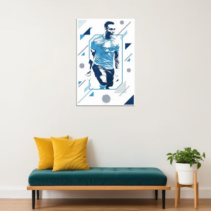 Lautaro Martinez Argentina Football Soccer Player Poster Wall Art Print Home Wall Decor - xonomax