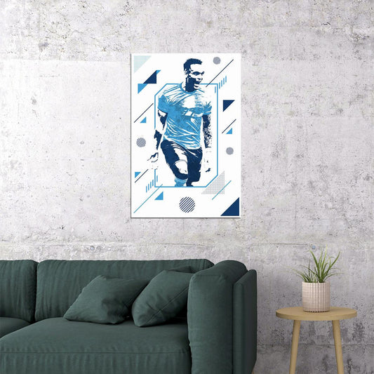 Lautaro Martinez Argentina Football Soccer Player Poster Wall Art Print Home Wall Decor - xonomax