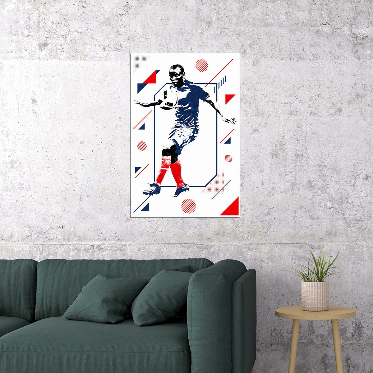 N'gola Kante Football Soccer Player Match Poster Wall Art Print Home Wall Decor - xonomax