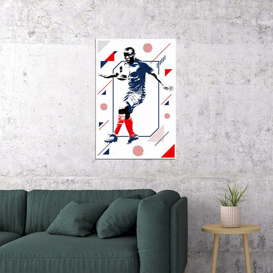N'gola Kante Football Soccer Player Match Poster Wall Art Print Home Wall Decor - xonomax