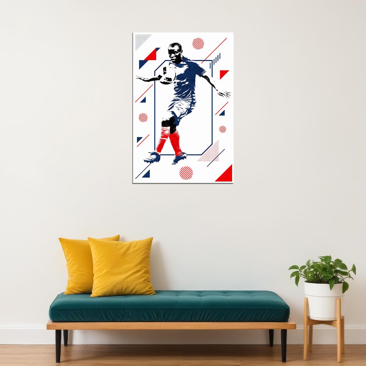 N'gola Kante Football Soccer Player Match Poster Wall Art Print Home Wall Decor - xonomax