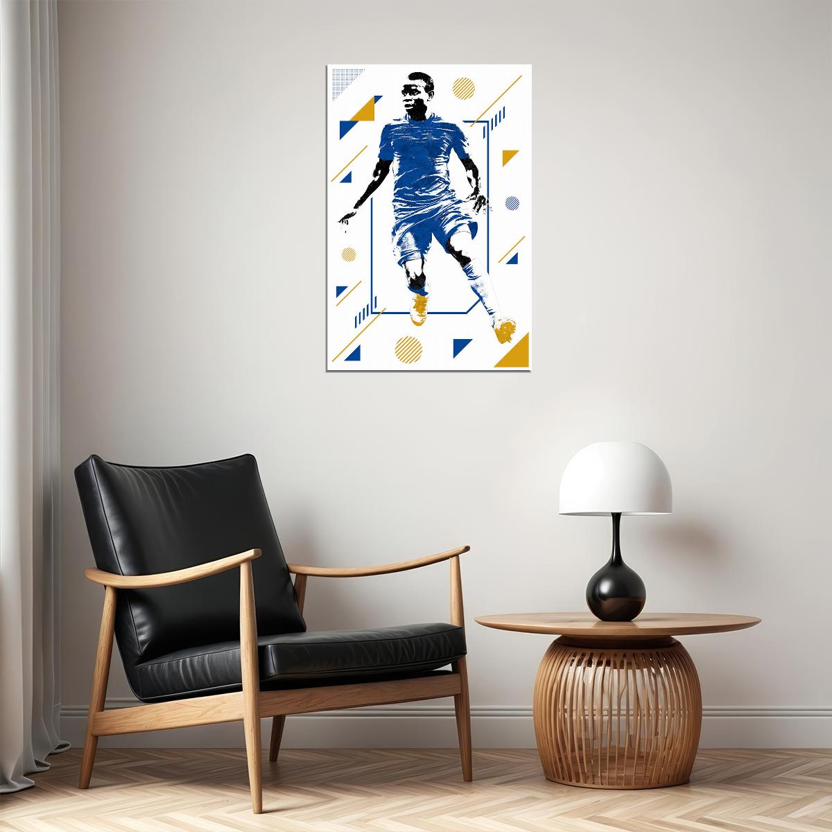 N'gola Kante France Football Soccer Player Poster Wall Art Print Home Wall Decor - xonomax