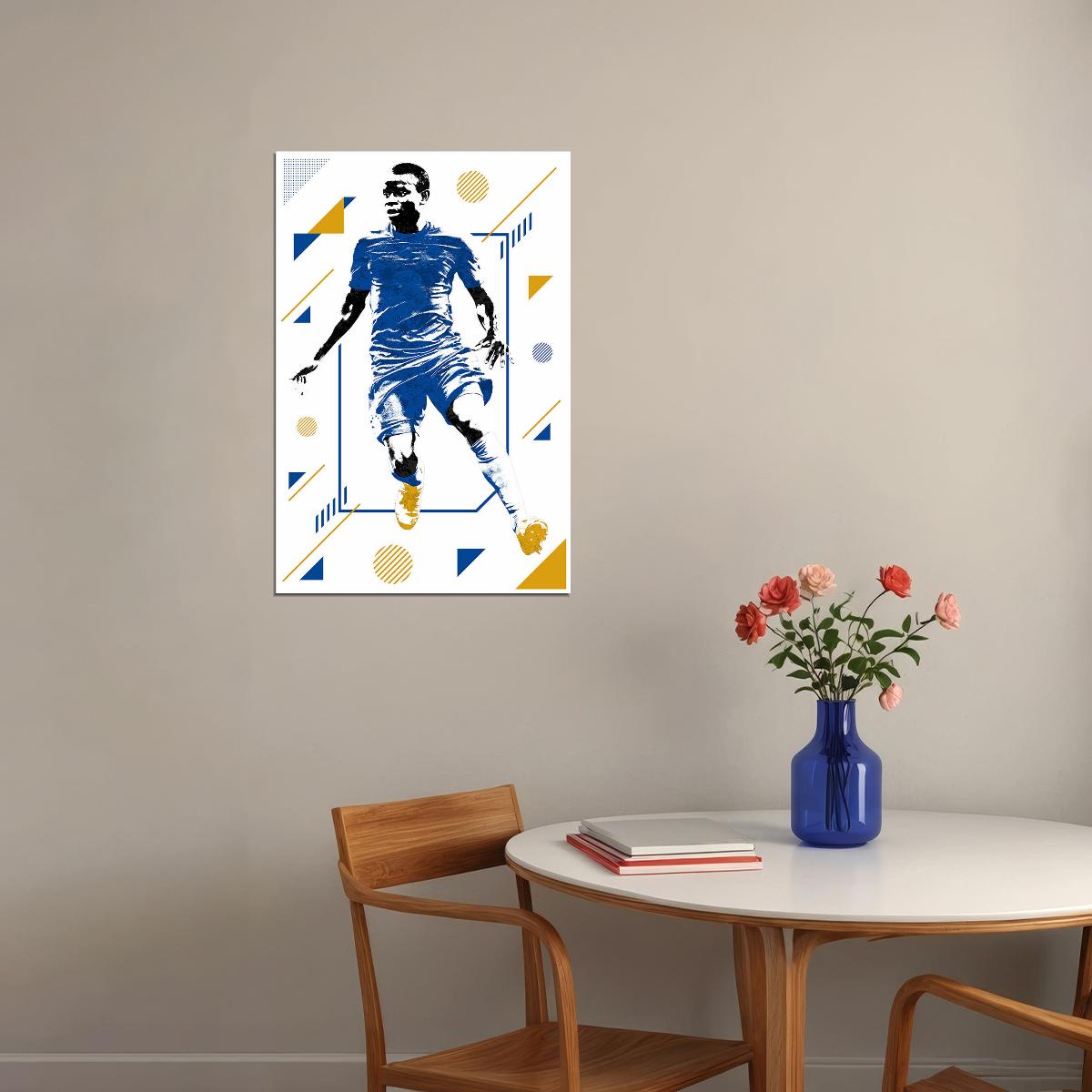 N'gola Kante France Football Soccer Player Poster Wall Art Print Home Wall Decor - xonomax