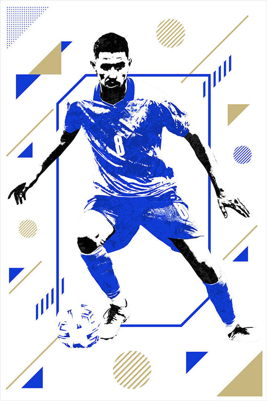 Jorge Luiz Italy Football Soccer Athlete Poster Wall Art Print Home Wall Decor - xonomax