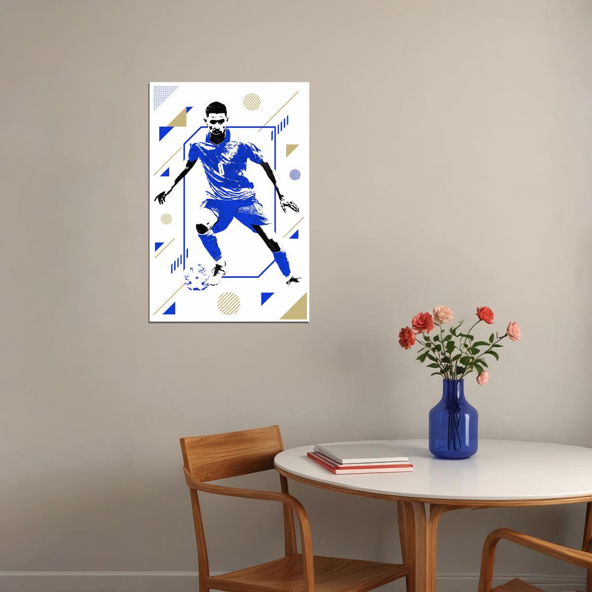 Jorge Luiz Italy Football Soccer Athlete Poster Wall Art Print Home Wall Decor - xonomax