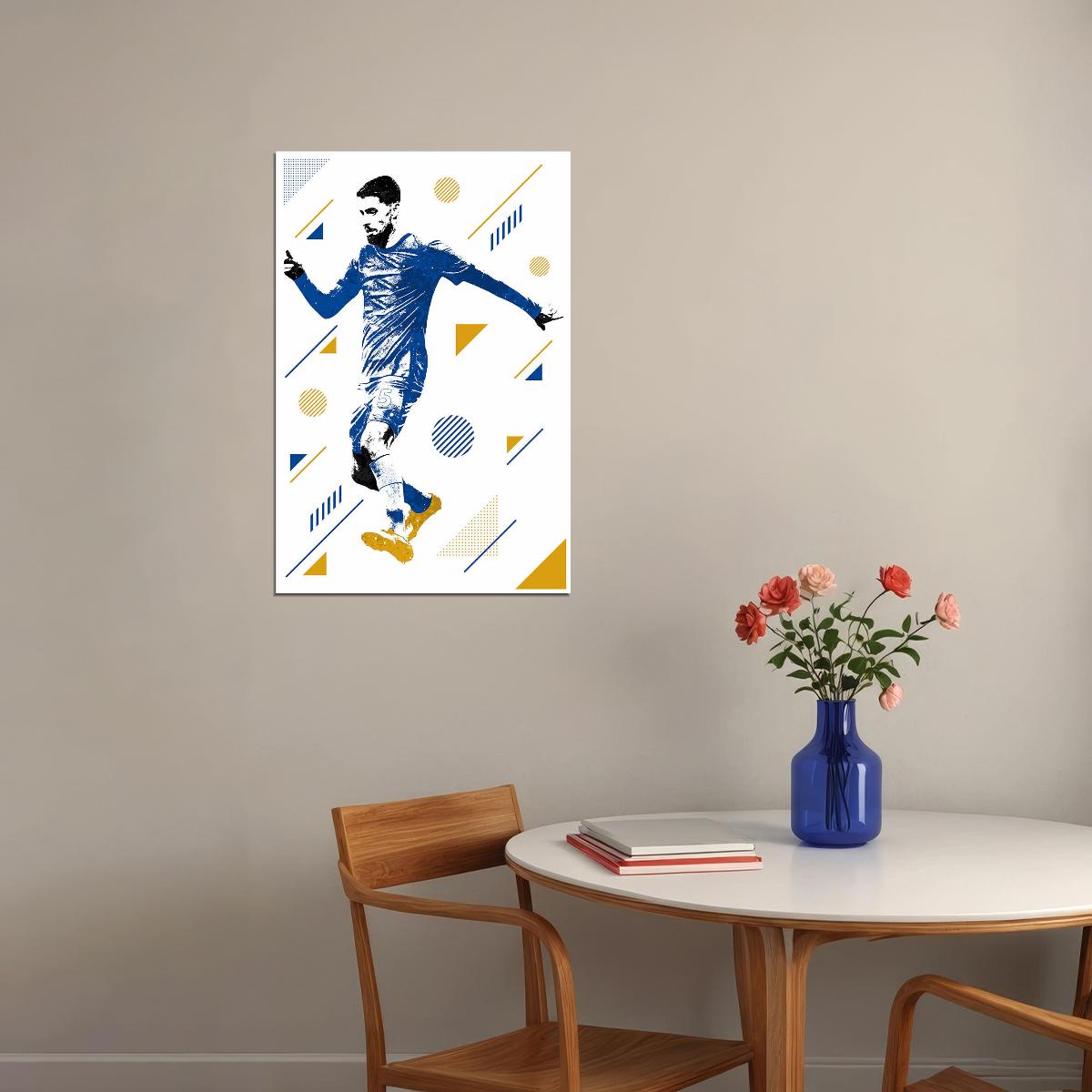 Jorge Luiz Italy Football Soccer Player Poster Wall Art Print Home Wall Decor - xonomax