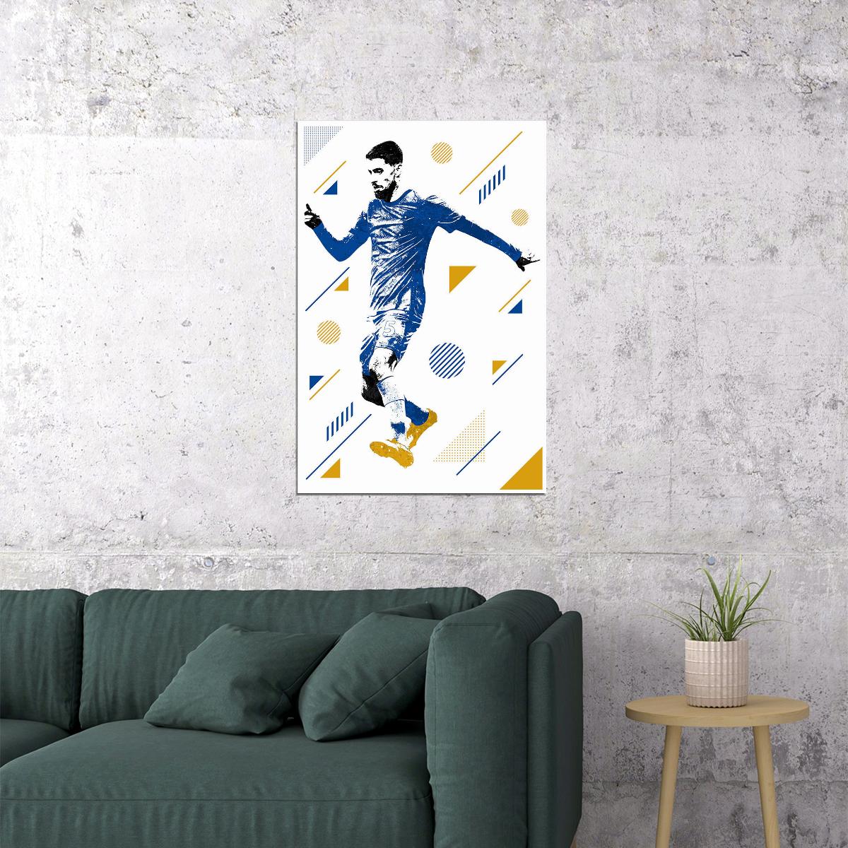 Jorge Luiz Italy Football Soccer Player Poster Wall Art Print Home Wall Decor - xonomax
