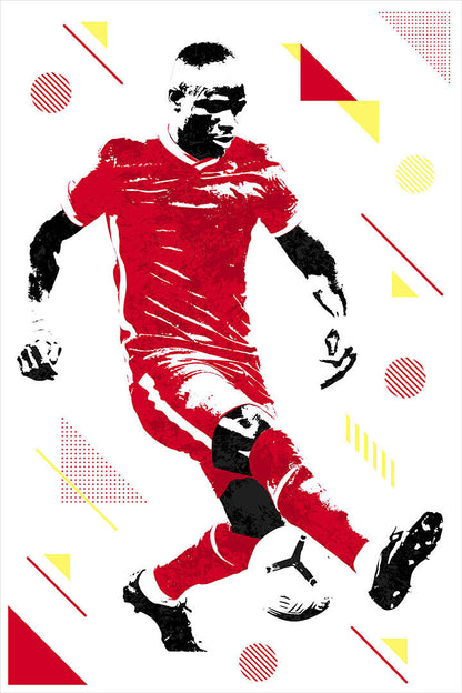 Sadio Mane Senegal Football Soccer Player Poster Wall Art Print Home Wall Decor - xonomax