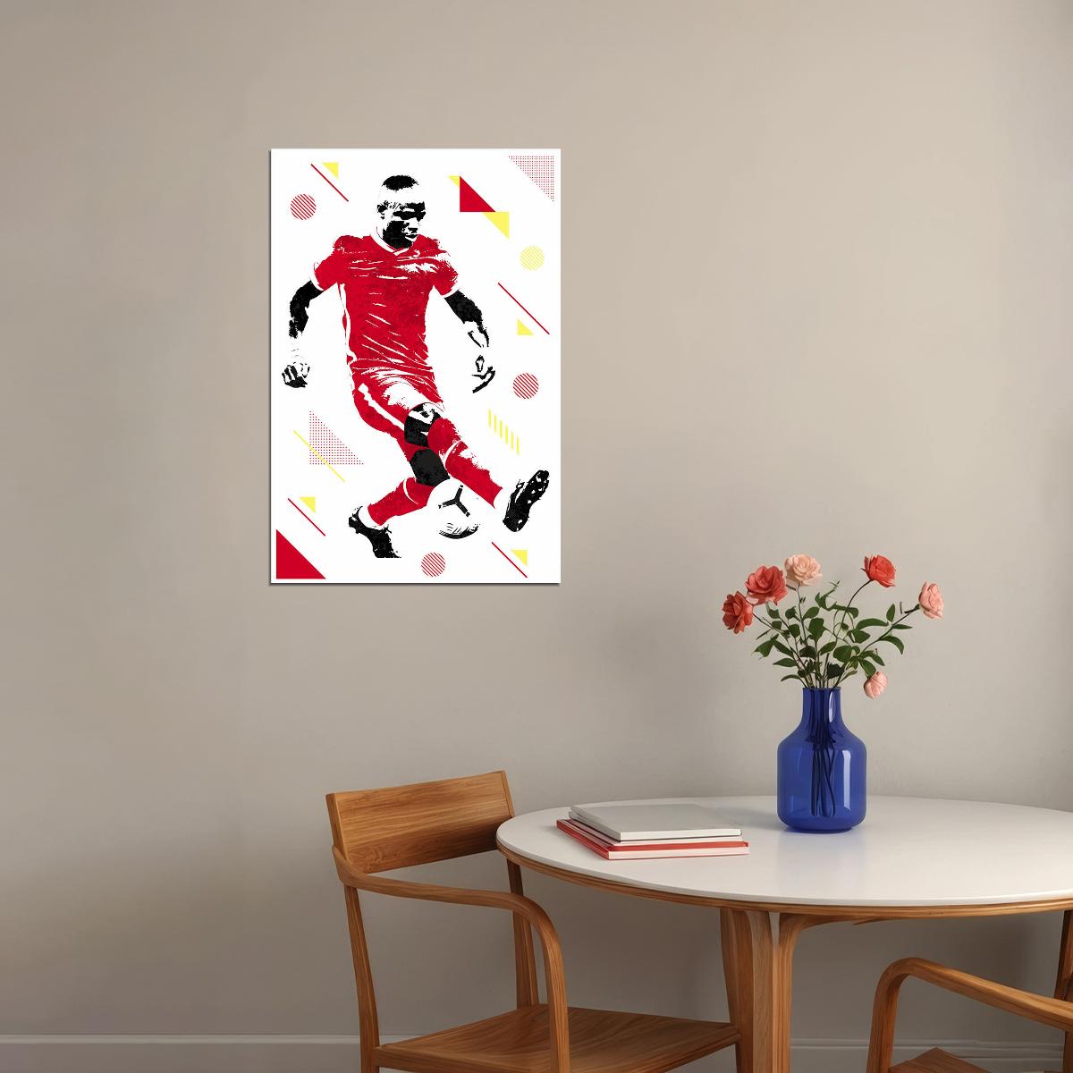Sadio Mane Senegal Football Soccer Player Poster Wall Art Print Home Wall Decor - xonomax