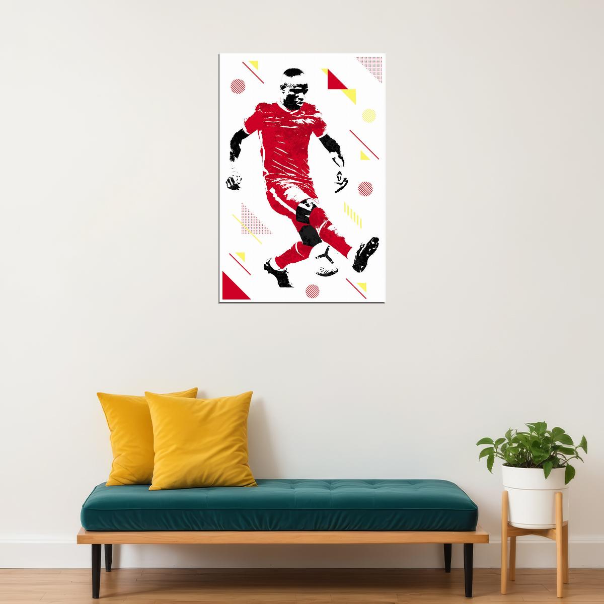Sadio Mane Senegal Football Soccer Player Poster Wall Art Print Home Wall Decor - xonomax