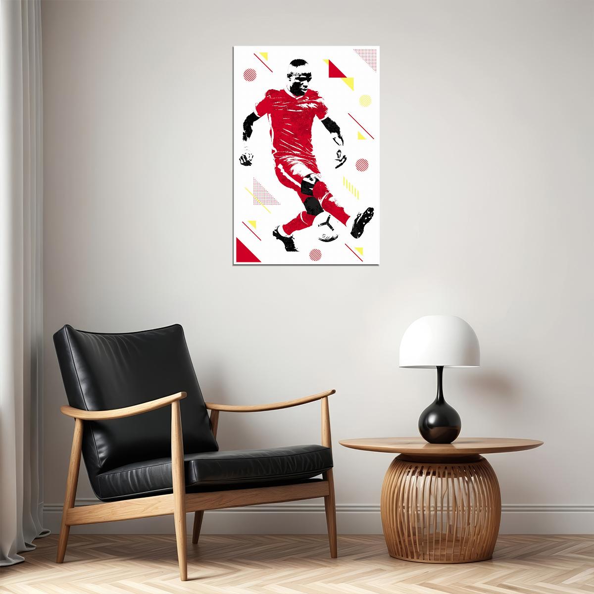 Sadio Mane Senegal Football Soccer Player Poster Wall Art Print Home Wall Decor - xonomax
