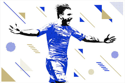 Ciro Immobile Italy National Football Player Poster Wall Art Print Home Wall Decor - xonomax
