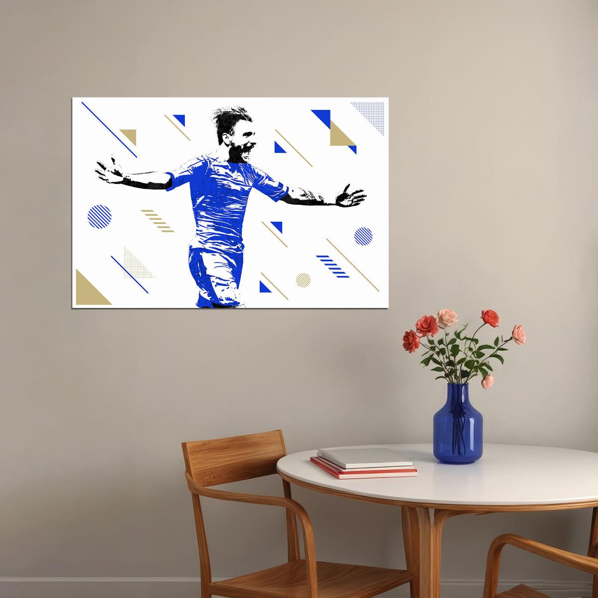 Ciro Immobile Italy National Football Player Poster Wall Art Print Home Wall Decor - xonomax