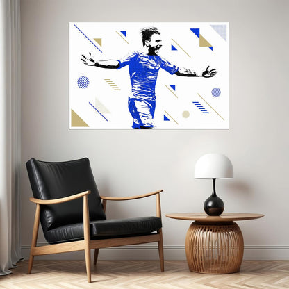 Ciro Immobile Italy National Football Player Poster Wall Art Print Home Wall Decor - xonomax