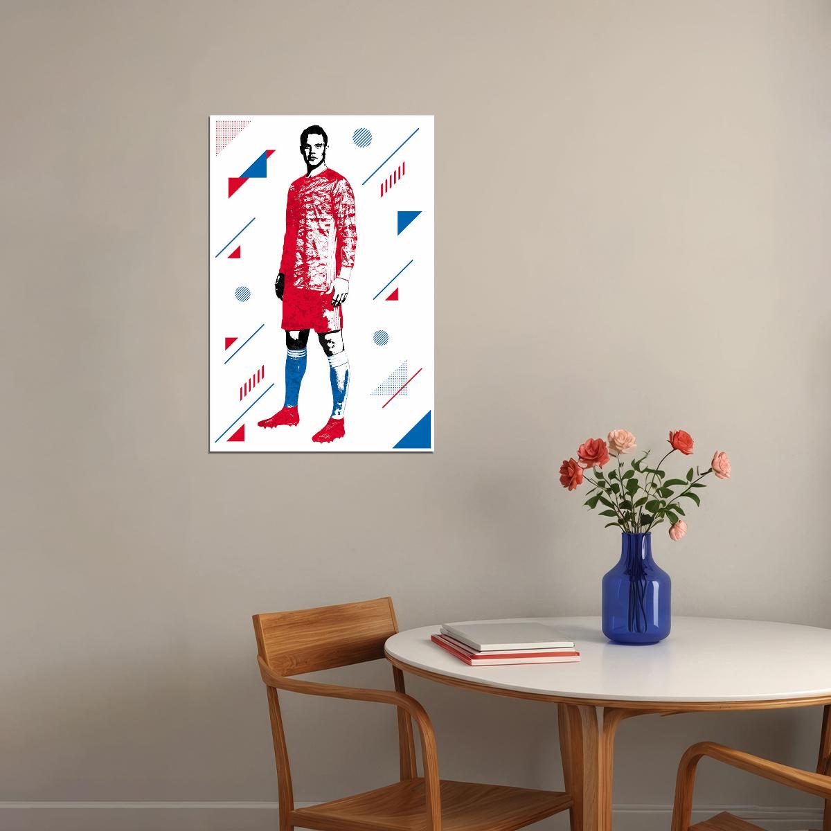 Manuel Neuer German Football Soccer Player Poster Wall Art Print Home Wall Decor - xonomax