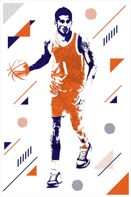 Devin Booker American Basketball Player Poster Wall Art Print Home Wall Decor - xonomax