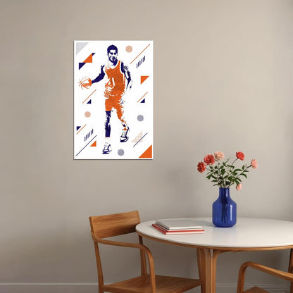 Devin Booker American Basketball Player Poster Wall Art Print Home Wall Decor - xonomax