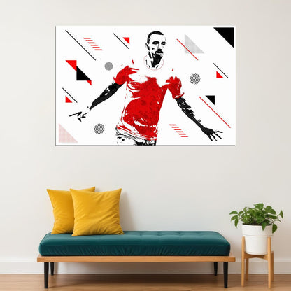 Zlatan Ibrahimovic Football Player Sports Poster Wall Art Print Home Wall Decor - xonomax