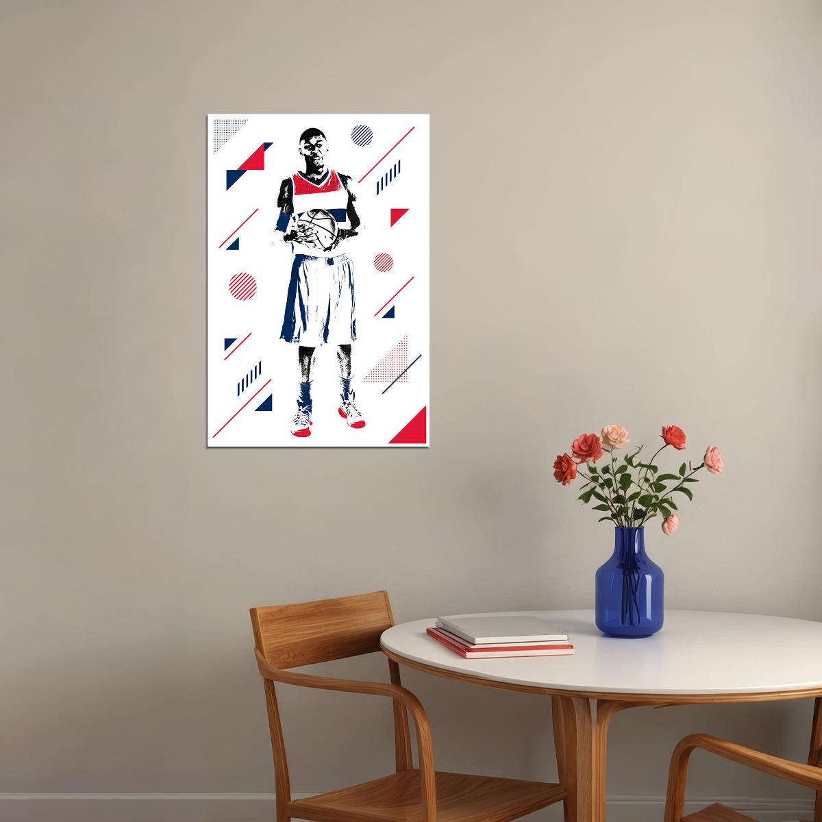 Bradley Beal Washington Basketball Player Poster Wall Art Print Home Wall Decor - xonomax
