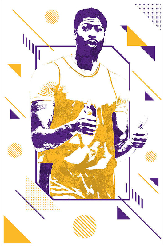 Anthony Davis Los Angeles Star Basketball Poster Wall Art Print Home Wall Decor - xonomax