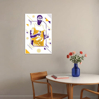 Anthony Davis Los Angeles Star Basketball Poster Wall Art Print Home Wall Decor - xonomax