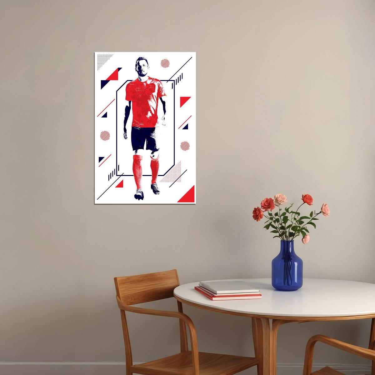 Harry Kane British Football Soccer Player Poster Wall Art Print Home Wall Decor - xonomax