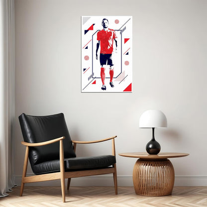 Harry Kane British Football Soccer Player Poster Wall Art Print Home Wall Decor - xonomax