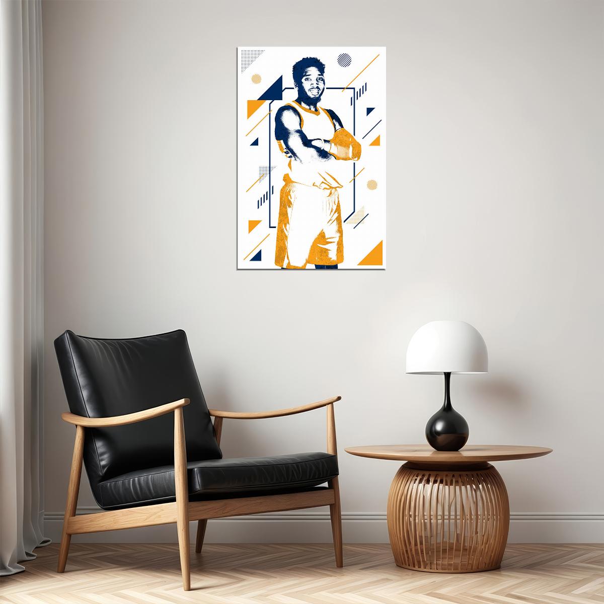 Donovan Mitchell Utah Jazz Star Basketball Poster Wall Art Print Home Wall Decor - xonomax