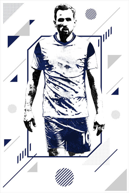 Harry Kane British Football Soccer Player Poster Wall Art Print Home Wall Decor - xonomax
