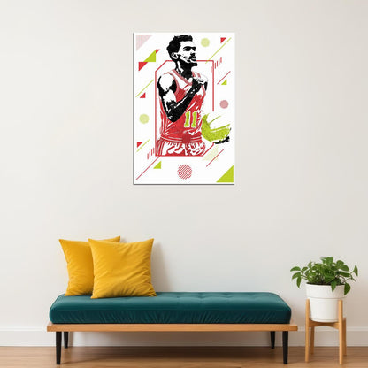 Trae Young American Basketball Player Sports Poster Wall Art Print Home Wall Decor - xonomax
