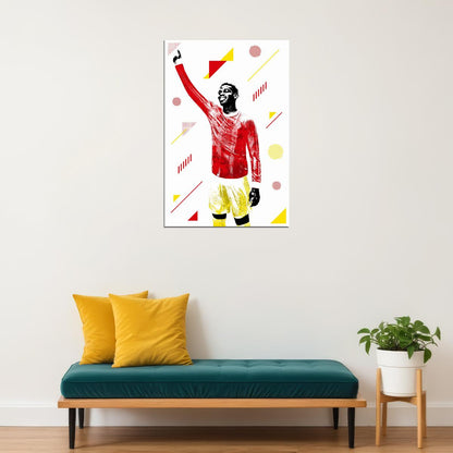 Paul Pogba France Football Soccer Player Poster Wall Art Print Home Wall Decor - xonomax
