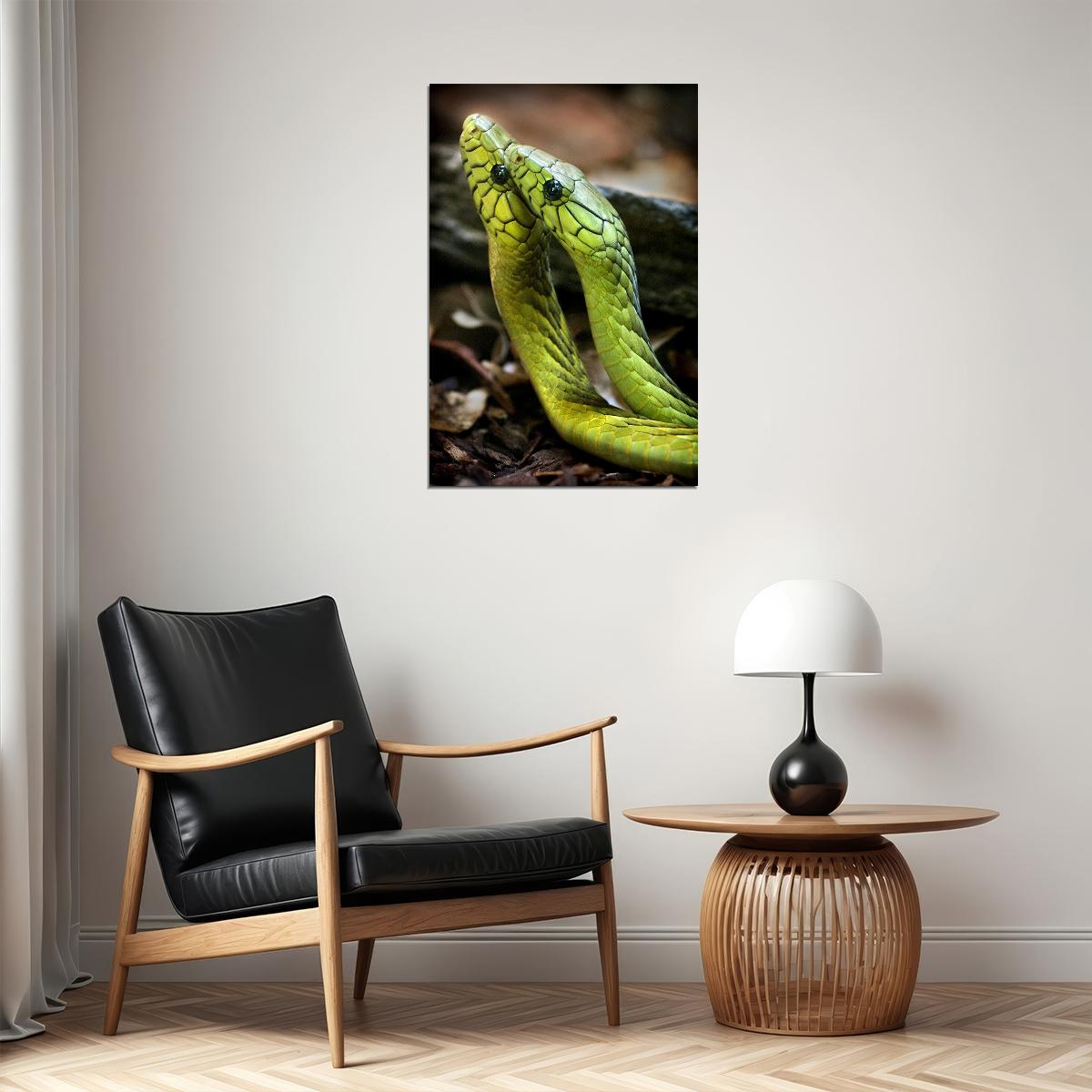 Animals Snakes Reptiles Nature Poster Wall Art Print Home Wall Decor - xonomax