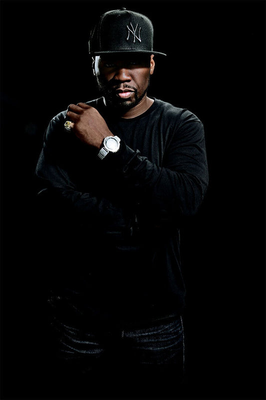50 Cent Bullet Hole Song Rapper Actor Artist Poster Wall Art Print Home Wall Decor - xonomax