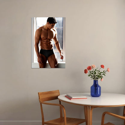 Student Body Sexy Male Model Picture Poster Wall Art Print Home Wall Decor - xonomax