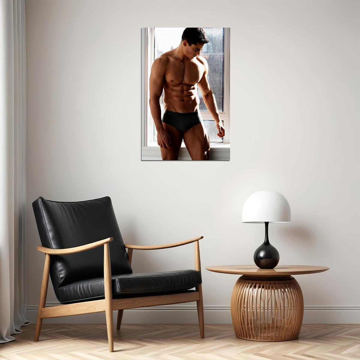 Student Body Sexy Male Model Picture Poster Wall Art Print Home Wall Decor - xonomax
