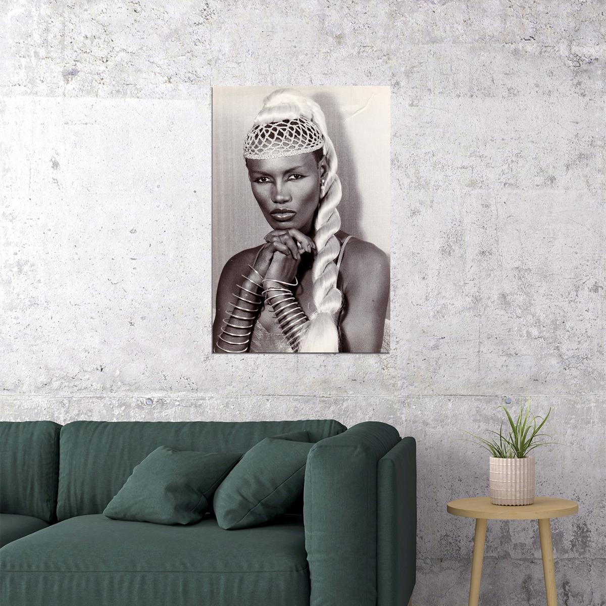 Grace Jones Actress Singer Artist Picture Poster Wall Art Print Home Wall Decor - xonomax