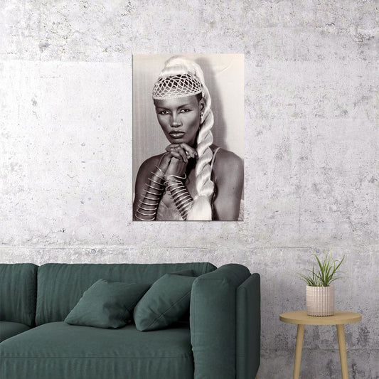 Grace Jones Actress Singer Artist Picture Poster Wall Art Print Home Wall Decor - xonomax